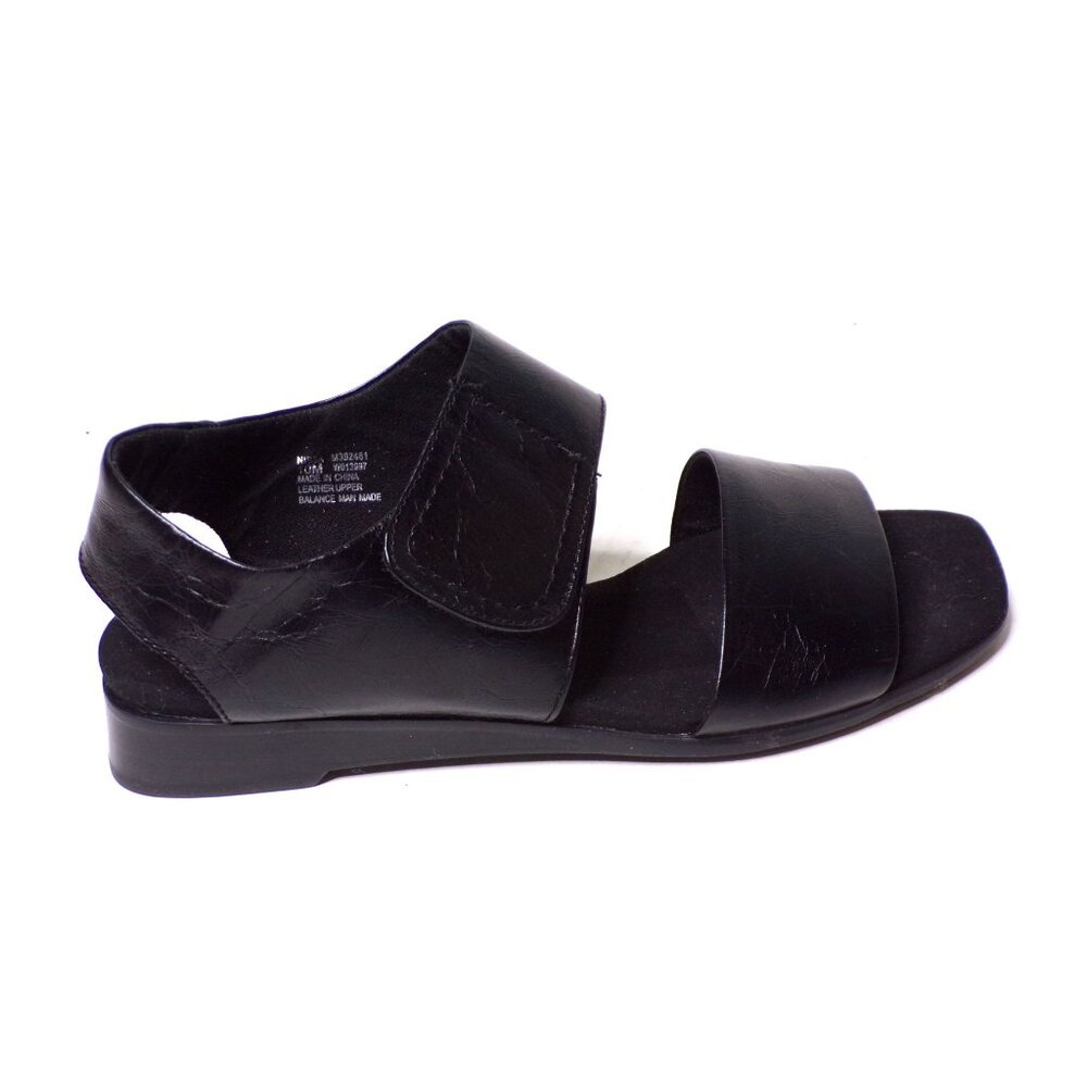 🆕MUNRO Nissa Leather Comfort Sandals Shoes Black 10 - Picture 8 of 12